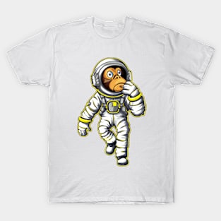 Astraminals Cartoon Monkeynaut T-Shirt